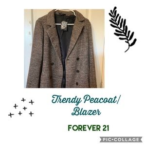 NWT Forever 21 Blazer Thick Coat